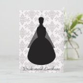 Bridesmaid Luncheon Kaart (Staand voorkant)