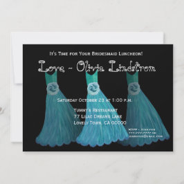 Bridesmaid Luncheon of Brunch Blue Dresses Kaart