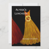 Bridesmaid Luncheon of Brunch Herfst Dresses S001 Kaart (Achterkant)