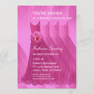Bridesmaid Luncheon of Brunch Pink Dresses V07 Kaart