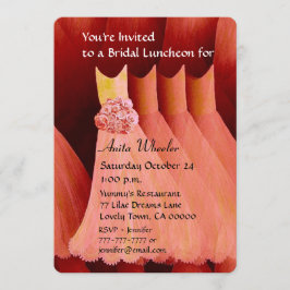 Bridesmaid Luncheon of Brunch Salmon Dresses V01F Kaart