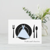 Bridesmaid Luncheon - Serving Set Kaart (Staand voorkant)