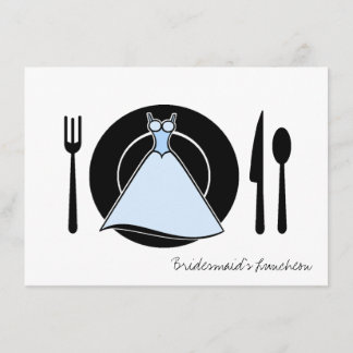 Bridesmaid Luncheon - Serving Set Kaart