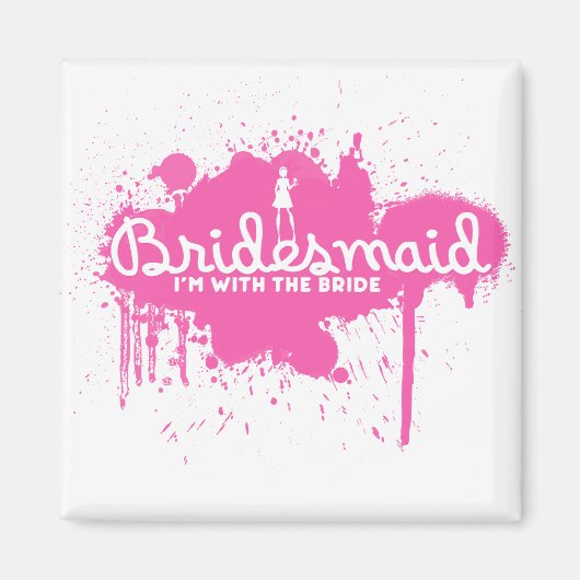 Bridesmaid Magneet (Voorkant)
