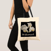 Bridesmaid met White Orchids op zak Tote Bag (Voorkant (product))