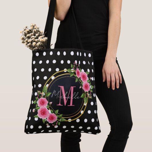 Bridesmaid | Modern minimalistisch script Bachelor Tote Bag (Dichtbij)