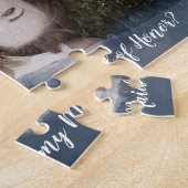 Bridesmaid of Maid of Edelachtvoorstel Fotopuzzel Legpuzzel (Zijkant)