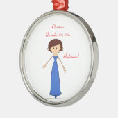 Bridesmaid Ornament (C2) voor bruiloft (Links)
