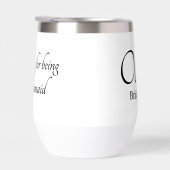 Bridesmaid personalised drinkware (Rechts)