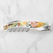 Bridesmaid Personalized Autumn Garden Kurkentrekker (Achterkant)