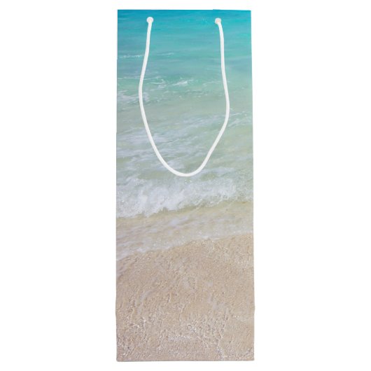 Bridesmaid persoonlijke dank van Bride Wijn Cadeautas (Achterkant)