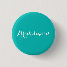 Bridesmaid Pin Blue Theme