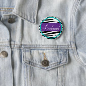 Bridesmaid Pin Ronde Button 5,7 Cm (In situ)