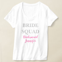 Bridesmaid Pink Custom Name Weddenschap Bacheloret