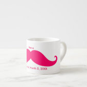 Bridesmaid Pink Mustache Espresso Mok (Voorkant rechts)