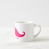 Bridesmaid Pink Mustache Espresso Mok (Rechts)