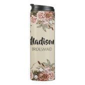 Bridesmaid proposal Gift Gepersonaliseerd Vrijgeze Thermosbeker (Geroteerd rechts)