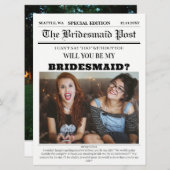 Bridesmaid Proposal Kaart (Voorkant / Achterkant)