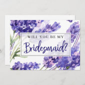Bridesmaid Proposal Kaart / Wil je mijn bruidsmeis (Voorkant / Achterkant)