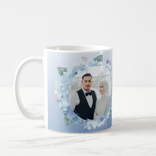 Bridesmaid Proposal Mug Custom Name Floral Design Koffiemok (Links)