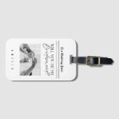 Bridesmaid Proposal Newspaper Bagagelabel (Voorkant (horizontaal))