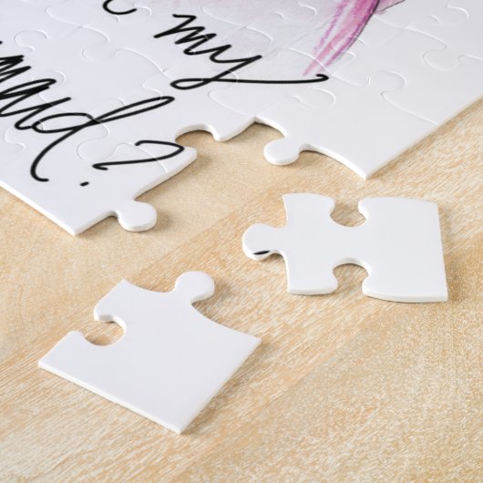 Bridesmaid? Puzzle Bl Bun Bride Bl Bun Maid Legpuzzel (Zijkant)