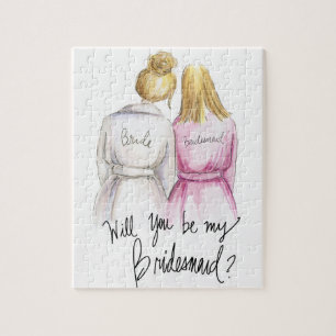 Bridesmaid? Puzzle Bl Bun Bride Bl Long Bm Legpuzzel