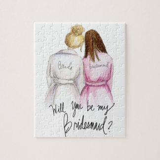Bridesmaid? Puzzle Bl Bun Bride Br Long Bm Legpuzzel