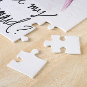 Bridesmaid? Puzzle Br Bun Bride Bl Waves Bm Legpuzzel (Zijkant)