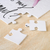 Bridesmaid? Puzzle Br Bun Bride Black Long Bm Legpuzzel (Zijkant)