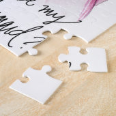 Bridesmaid? Puzzle Br Bun Bride Dk Br Long Bm Legpuzzel (Zijkant)