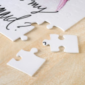 Bridesmaid? Puzzle Dark Br Bun Bride Br Bun Bm Legpuzzel (Zijkant)