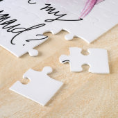 Bridesmaid? Puzzle Dk Bl Bun Bride Br Waves Bm Legpuzzel (Zijkant)