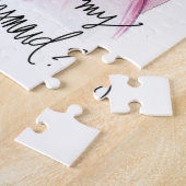 Bridesmaid? Puzzle Dk Br Bride Bl Bun Maid Legpuzzel (Zijkant)