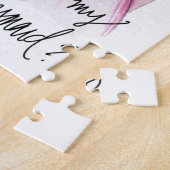 Bridesmaid? Puzzle Dk Br Bride Bl Waves Maid Legpuzzel (Zijkant)