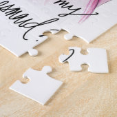 Bridesmaid? Puzzle Dk Br Bride Dk Bl Waves Maid Legpuzzel (Zijkant)