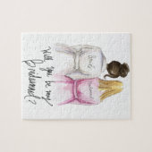 Bridesmaid? Puzzle Dk Br Bun Bride Bl Long Bm Legpuzzel (Horizontaal)