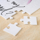 Bridesmaid? Puzzle Dk Br Bun Bride Bl Long Bm Legpuzzel (Zijkant)