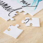 Bridesmaid? Puzzle Dk Br Waves Bride Bk Maid Legpuzzel (Zijkant)