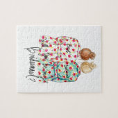 Bridesmaid? Puzzle Red Bun Bride Bl Bun Maid Legpuzzel (Horizontaal)