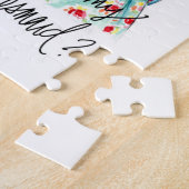 Bridesmaid? Puzzle Red Bun Bride Bl Bun Maid Legpuzzel (Zijkant)