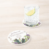 Bridesmaid Reception  Bird Onderzetters (Zijkant)