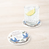 Bridesmaid Reception  Bluebird Onderzetters (Zijkant)