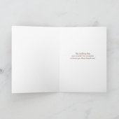 Bridesmaid Request Formal and Elegant Taupe Kaart (Binnen)