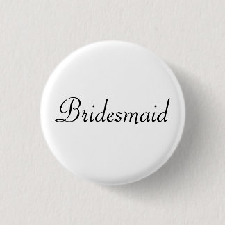 BRIDESMAID RONDE BUTTON 3,2 CM