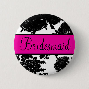 Bridesmaid Ronde Button 5,7 Cm
