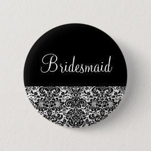 Bridesmaid Ronde Button 5,7 Cm