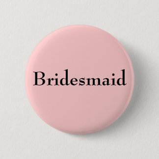 Bridesmaid Ronde Button 5,7 Cm