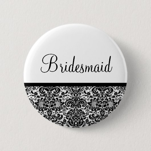Bridesmaid Ronde Button 5,7 Cm (Voorkant)