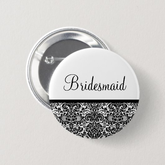 Bridesmaid Ronde Button 5,7 Cm (Voorkant /achterkant)